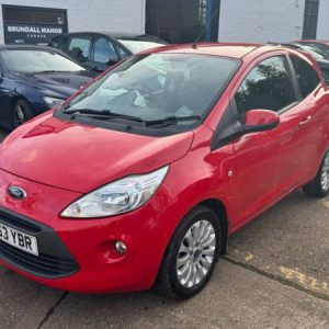 2013 FORD KA 1.2 Petrol Zetec 3dr [Start Stop] A/C